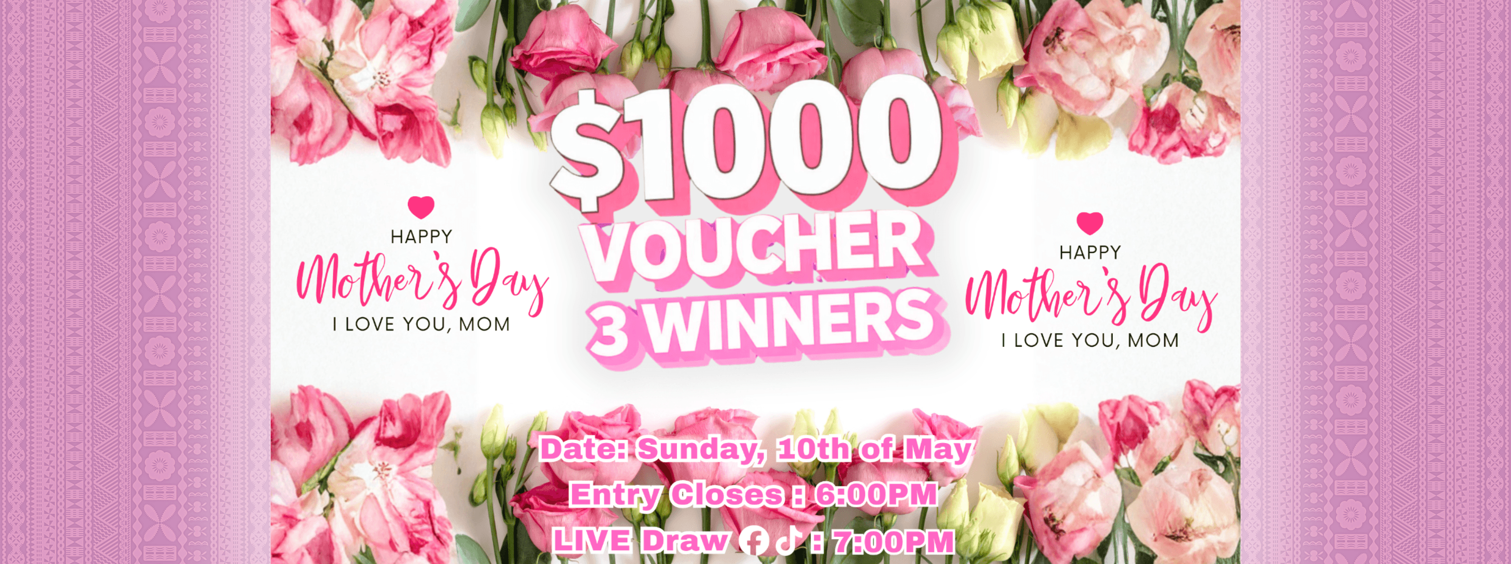 Win $200 Grocery Vouchers Weekly — Loloma Rewards banner